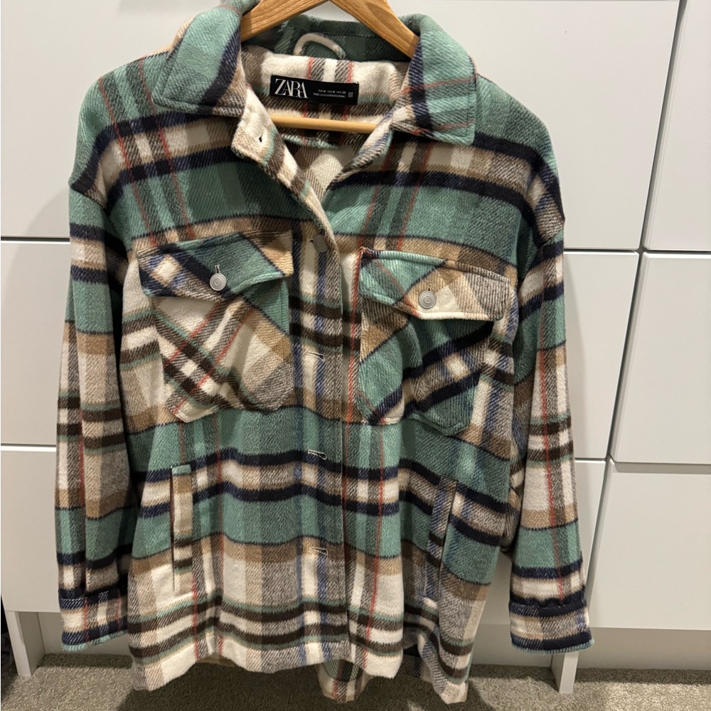 Flannel Zara jacket